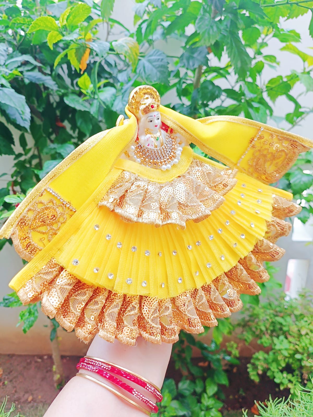 Yellow Mata Rani Dress - Image 2