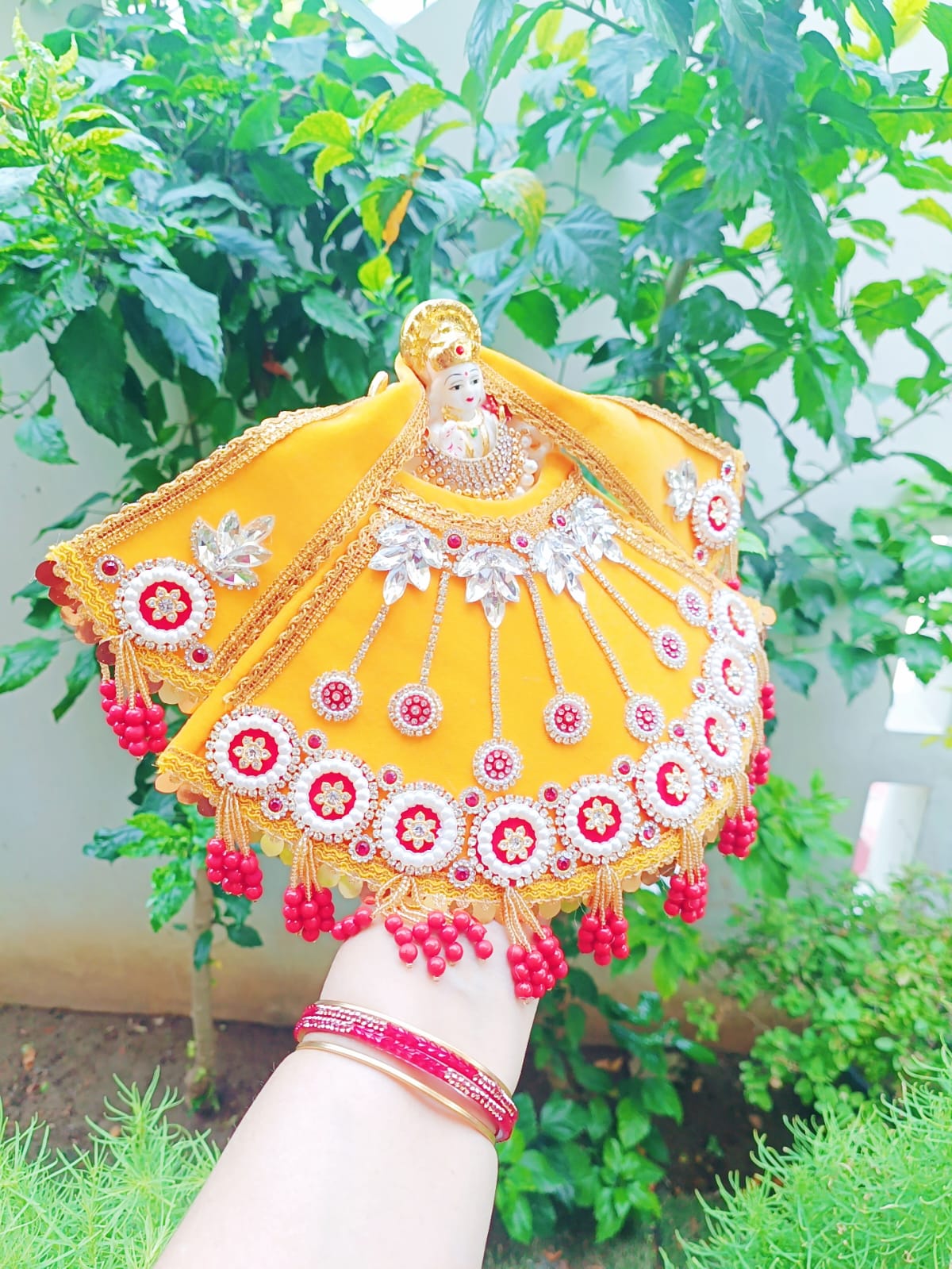 Yellow Mata Rani Dress - Image 2