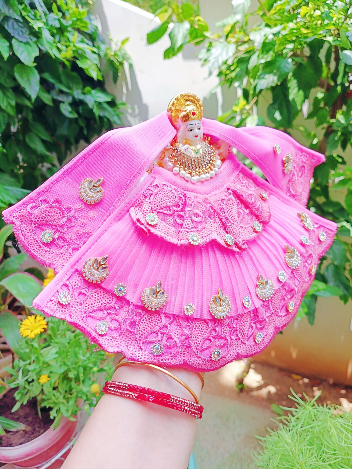 Pink Mata Rani Dress - Image 2