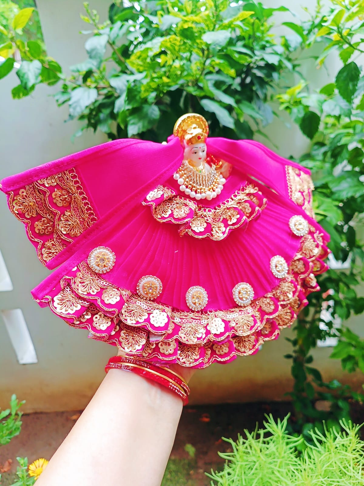 Pink Mata Rani Dress - Image 3