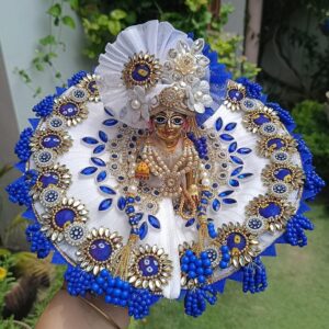 White Laddu Gopal Dress