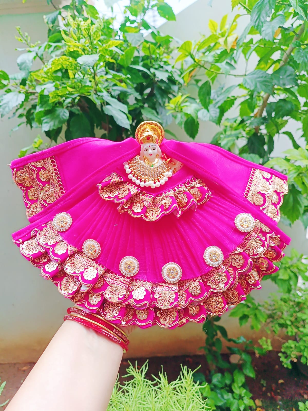 Pink Mata Rani Dress