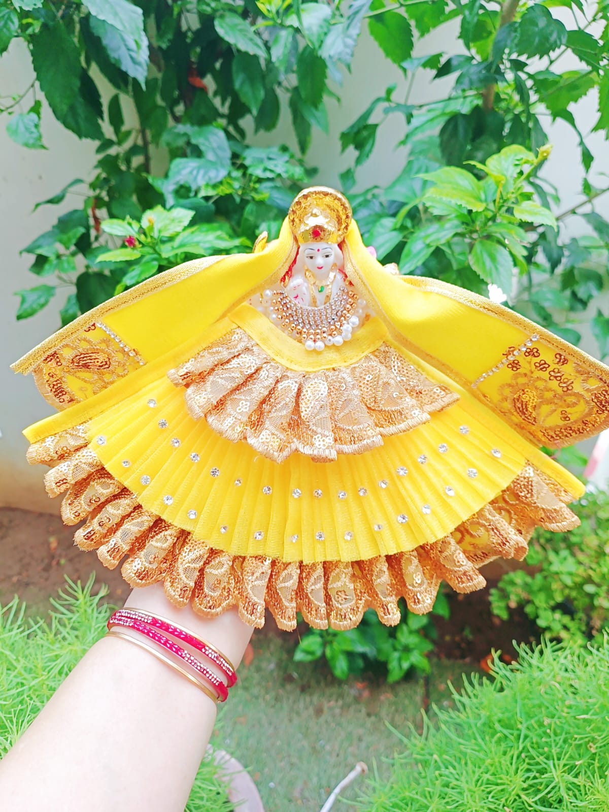Yellow Mata Rani Dress
