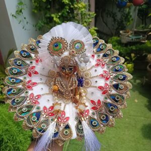 White Laddu Gopal Dress