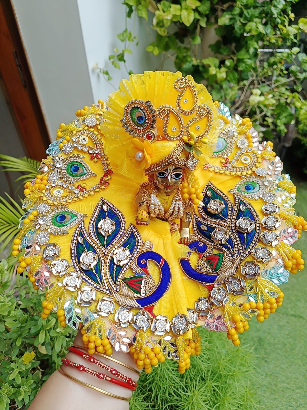 Yellow Laddu Gopal Dress
