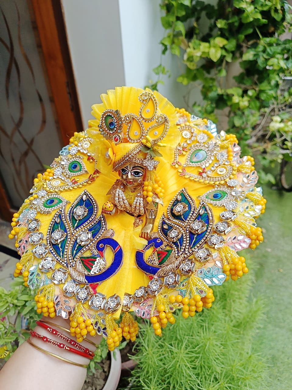 Yellow Laddu Gopal Dress - Image 2