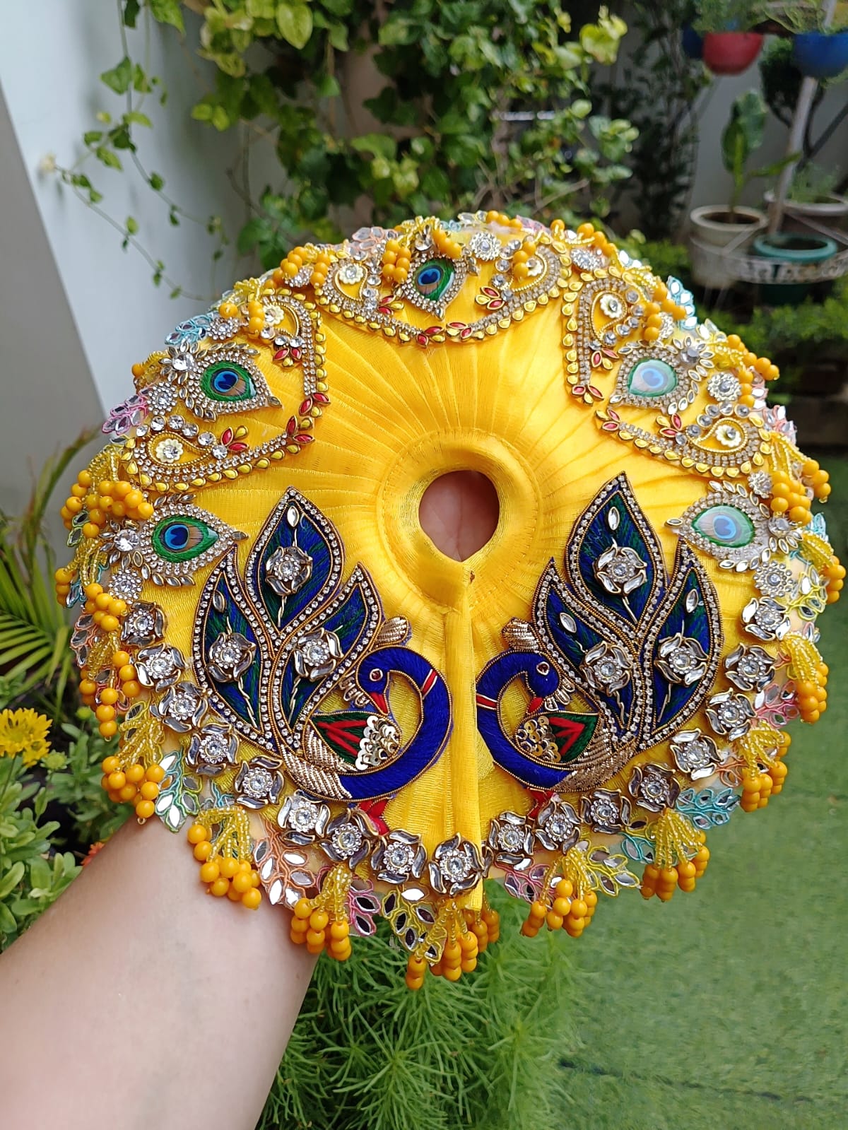 Yellow Laddu Gopal Dress - Image 3