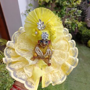 Yellow Laddu Gopal Dress