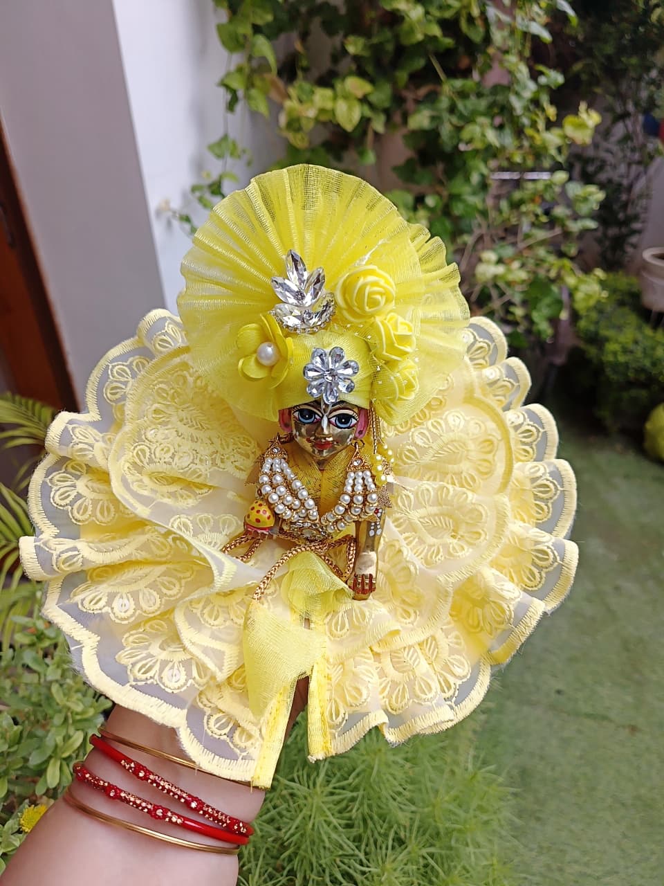Yellow Laddu Gopal Dress