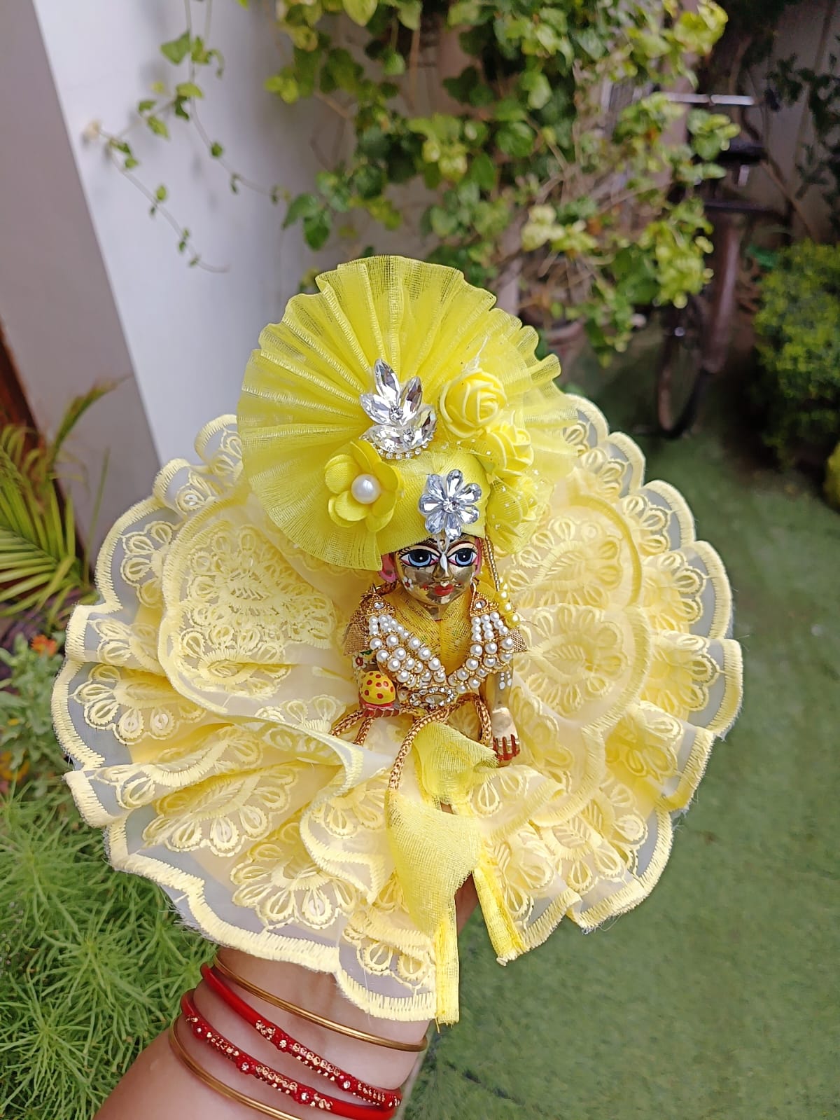 Yellow Laddu Gopal Dress - Image 2