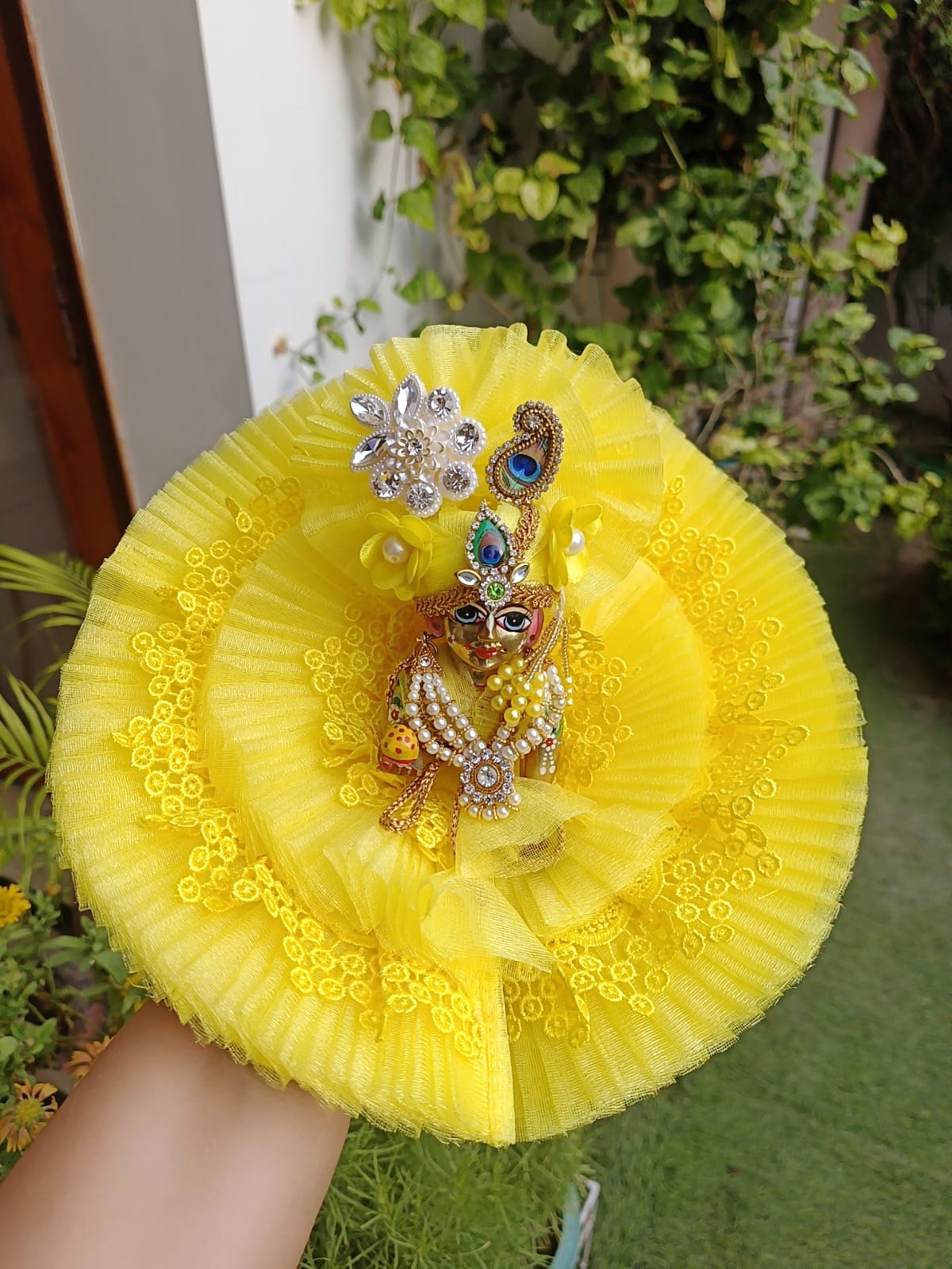 Yellow Laddu Gopal Dress