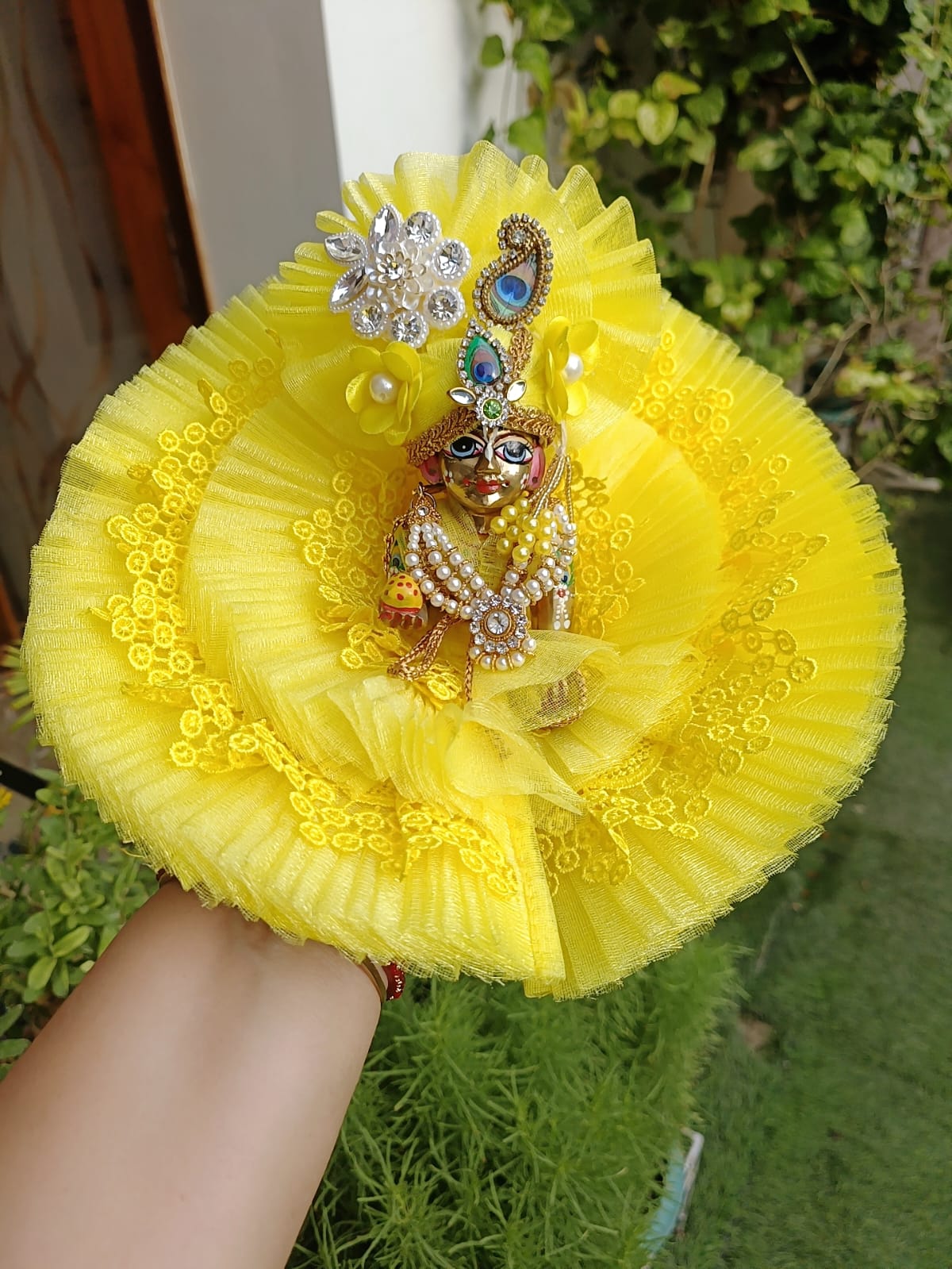 Yellow Laddu Gopal Dress - Image 2